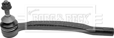 Borg & Beck BTR5578 - Наконечник рульової тяги, кульовий шарнір autozip.com.ua