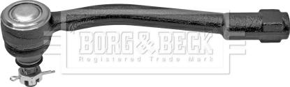 Borg & Beck BTR5638 - Наконечник рульової тяги, кульовий шарнір autozip.com.ua