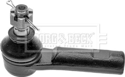 Borg & Beck BTR5633 - Наконечник рульової тяги, кульовий шарнір autozip.com.ua