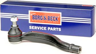 Borg & Beck BTR5637 - Наконечник рульової тяги, кульовий шарнір autozip.com.ua