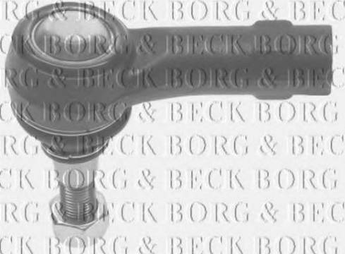 Borg & Beck BTR5628 - Наконечник рульової тяги, кульовий шарнір autozip.com.ua