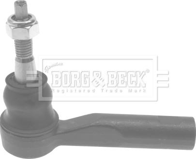 Borg & Beck BTR5678 - Наконечник рульової тяги, кульовий шарнір autozip.com.ua