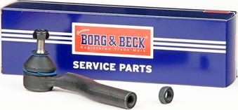 Borg & Beck BTR5056 - Наконечник рульової тяги, кульовий шарнір autozip.com.ua