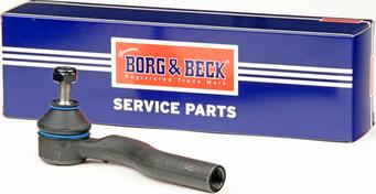 Borg & Beck BTR5053 - Наконечник рульової тяги, кульовий шарнір autozip.com.ua