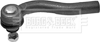 Borg & Beck BTR5052 - Наконечник рульової тяги, кульовий шарнір autozip.com.ua