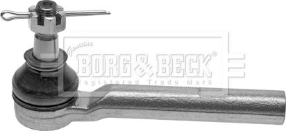 Borg & Beck BTR5002 - Наконечник рульової тяги, кульовий шарнір autozip.com.ua