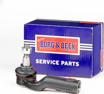 Borg & Beck BTR5089 - Наконечник рульової тяги, кульовий шарнір autozip.com.ua