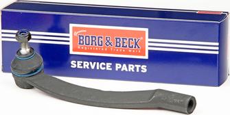 Borg & Beck BTR5024 - Наконечник рульової тяги, кульовий шарнір autozip.com.ua