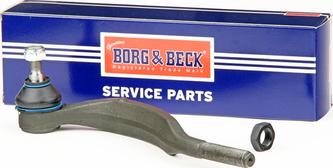 Borg & Beck BTR5143 - Наконечник рульової тяги, кульовий шарнір autozip.com.ua