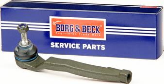 Borg & Beck BTR5154 - Наконечник рульової тяги, кульовий шарнір autozip.com.ua
