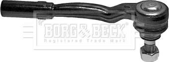 Borg & Beck BTR5105 - Наконечник рульової тяги, кульовий шарнір autozip.com.ua