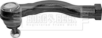 Borg & Beck BTR5115 - Наконечник рульової тяги, кульовий шарнір autozip.com.ua
