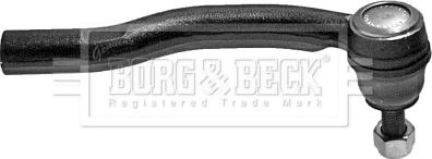 Borg & Beck BTR5181 - Наконечник рульової тяги, кульовий шарнір autozip.com.ua