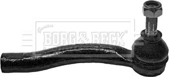Borg & Beck BTR5188 - Наконечник рульової тяги, кульовий шарнір autozip.com.ua