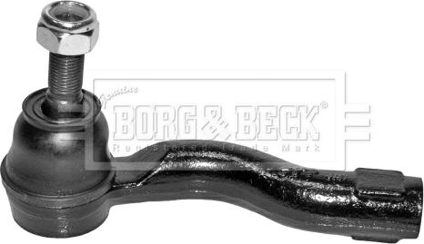 Borg & Beck BTR5183 - Наконечник рульової тяги, кульовий шарнір autozip.com.ua