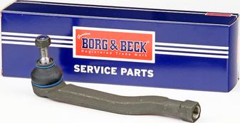 Borg & Beck BTR5122 - Наконечник рульової тяги, кульовий шарнір autozip.com.ua