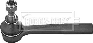 Borg & Beck BTR5854 - Наконечник рульової тяги, кульовий шарнір autozip.com.ua