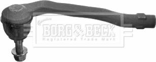Borg & Beck BTR5813 - Наконечник рульової тяги, кульовий шарнір autozip.com.ua