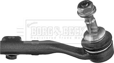 Borg & Beck BTR5873 - Наконечник рульової тяги, кульовий шарнір autozip.com.ua