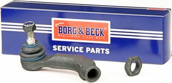 Borg & Beck BTR5367 - Наконечник рульової тяги, кульовий шарнір autozip.com.ua