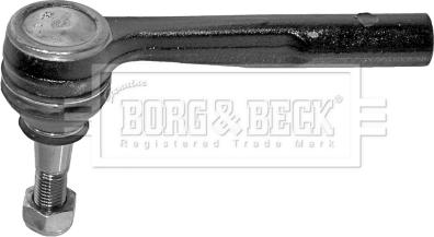 Borg & Beck BTR5376 - Наконечник рульової тяги, кульовий шарнір autozip.com.ua