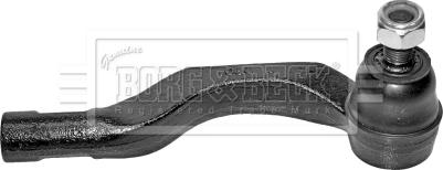 Borg & Beck BTR5291 - Наконечник рульової тяги, кульовий шарнір autozip.com.ua