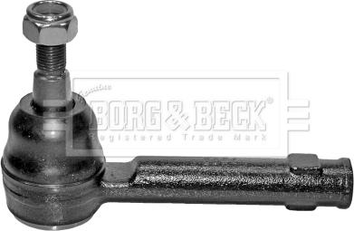 Borg & Beck BTR5287 - Наконечник рульової тяги, кульовий шарнір autozip.com.ua