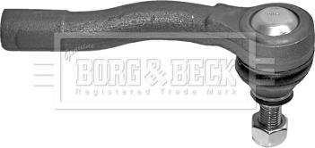 Borg & Beck BTR5276 - Наконечник рульової тяги, кульовий шарнір autozip.com.ua