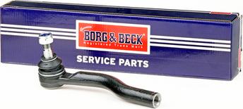 Borg & Beck BTR5754 - Наконечник рульової тяги, кульовий шарнір autozip.com.ua