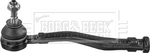Borg & Beck BTR5763 - Наконечник рульової тяги, кульовий шарнір autozip.com.ua