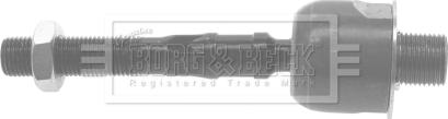 Borg & Beck BTR5705 - Осьовий шарнір, рульова тяга autozip.com.ua