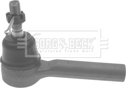 Borg & Beck BTR5703 - Наконечник рульової тяги, кульовий шарнір autozip.com.ua