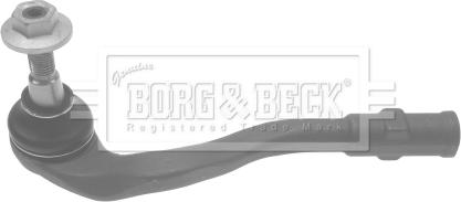 Borg & Beck BTR5710 - Наконечник рульової тяги, кульовий шарнір autozip.com.ua