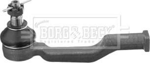 Borg & Beck BTR5780 - Наконечник рульової тяги, кульовий шарнір autozip.com.ua