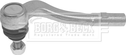 Borg & Beck BTR5728 - Наконечник рульової тяги, кульовий шарнір autozip.com.ua