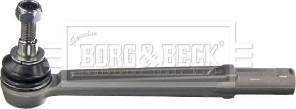 Borg & Beck BTR6080 - Наконечник рульової тяги, кульовий шарнір autozip.com.ua