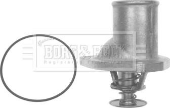 Borg & Beck BTS421.82 - Термостат, охолоджуюча рідина autozip.com.ua