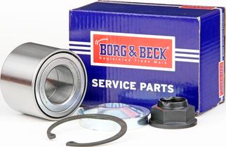 Borg & Beck BWK909 - Комплект підшипника маточини колеса autozip.com.ua