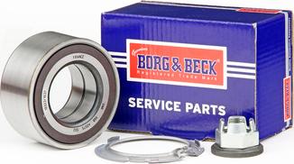 Borg & Beck BWK910 - Комплект підшипника маточини колеса autozip.com.ua