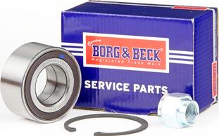 Borg & Beck BWK928 - Комплект підшипника маточини колеса autozip.com.ua