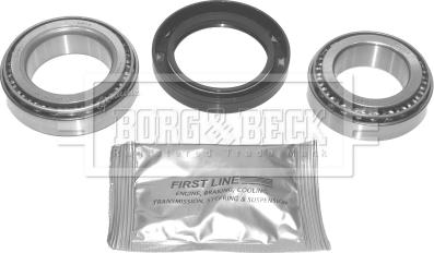 Borg & Beck BWK456 - Комплект підшипника маточини колеса autozip.com.ua