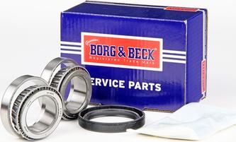 Borg & Beck BWK402 - Комплект підшипника маточини колеса autozip.com.ua