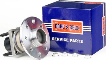 Borg & Beck BWK411 - Комплект підшипника маточини колеса autozip.com.ua