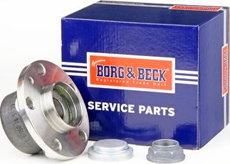 Borg & Beck BWK486 - Комплект підшипника маточини колеса autozip.com.ua