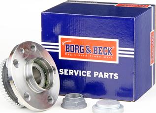 Borg & Beck BWK487 - Комплект підшипника маточини колеса autozip.com.ua