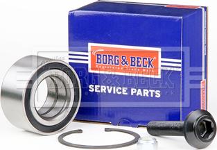 Borg & Beck BWK513 - Комплект підшипника маточини колеса autozip.com.ua