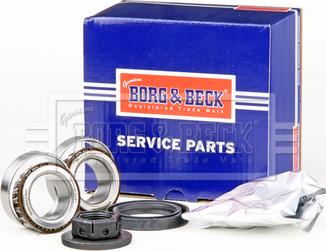 Borg & Beck BWK512 - Комплект підшипника маточини колеса autozip.com.ua
