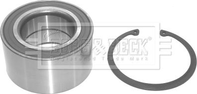 Borg & Beck BWK573 - Комплект підшипника маточини колеса autozip.com.ua