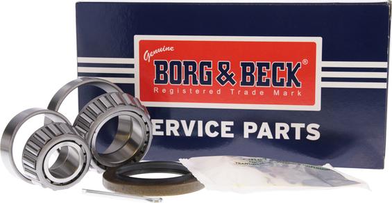 Borg & Beck BWK695 - Комплект підшипника маточини колеса autozip.com.ua