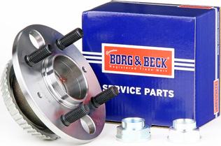 Borg & Beck BWK653 - Комплект підшипника маточини колеса autozip.com.ua